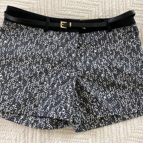 Express Tweed Cuffed Shorts - Picture 1 of 4